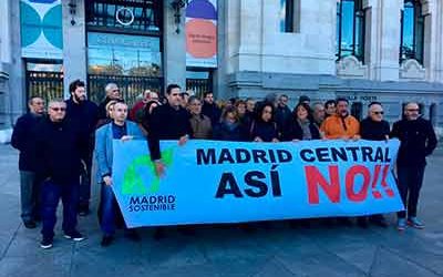 CETM-Madrid se concentra en Madrid para exigir que el Ayuntamiento siga negociando Madrid Central