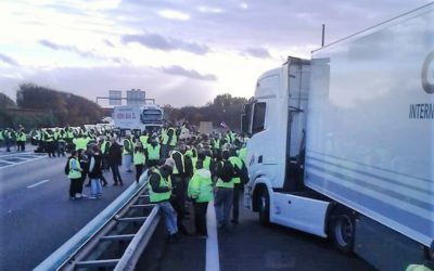 Cortes de carreteras en Cataluña