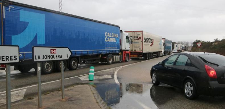 REABIERTA LA AP-7 A LA ALTURA DE FIGUERES