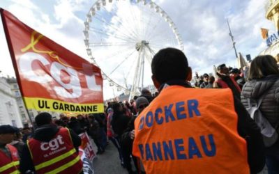 LA CGT CONVOCA OTRA HUELGA EN LOS PUERTOS MARÍTIMOS FRANCESES QUE SE ALARGARÁ HASTA EL 24 DE ENERO