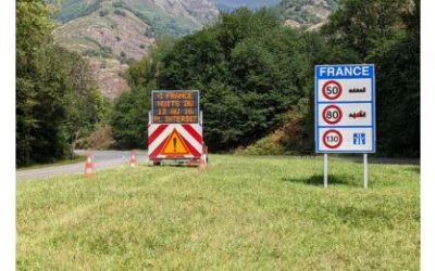 Prohibición de circulación para los vehículos pesados en la RN-125 en Francia las noches del 13 al 16 de septiembre