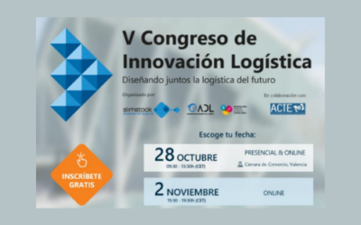 El V Congreso de Innovación Logística se celebrará en formato híbrido y online bajo el lema ‘Diseñando juntos la logística del futuro’